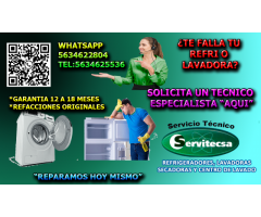 REPARACION LAVADORAS ATIZAPAN SERVITECSA