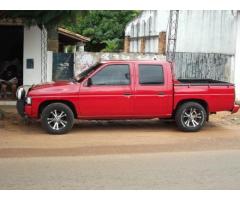 pickup doble cabina rojo 2005