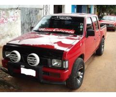 pickup doble cabina rojo 2005