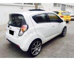 chevrolet spark 2012 blanco