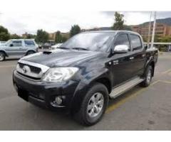 toyota hilux 2009 negro