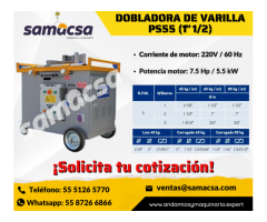 Dobladora de varilla EMAQ, contamos con varios modelos de distintas capacidades