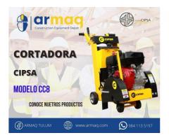 Cortadora para Piso de Concreto y Asfalto Cipsa Modelo CCT8