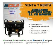 GENERADOR ELECTRICO MPOWER DIESEL 5.5 KW