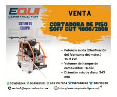 CORTADORA DE PISO HUSQVARNA SOFF CUT 4000/2000