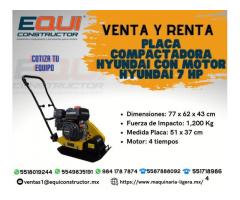 PLACA COMPACTADORA HYUNDAI 7HP