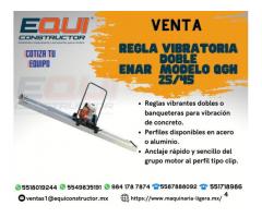 REGLA VIBRATORIA DOBLE ENAR MODELO QGH