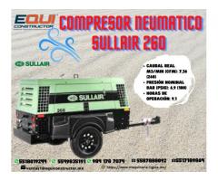 COMPRESOR NEUMATICO SULLAIR 260CFM