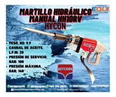 MARTILLO HIDRAULICO MANUAL HYCON HH10RV