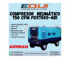 COMPRESOR NEUMATICO AIRMAN 750