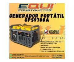 GENERADOR WACKER NEUSON GPS 9700KVA GASOLINA