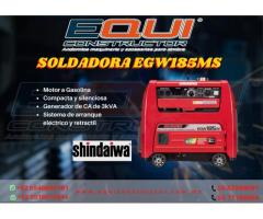 SOLDADORA SHINDAIWA A GASOLINA 185 AMP EGW185MS