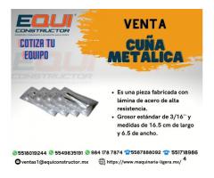 CUÑA METALICA PARA SOSTENER MOÑOS