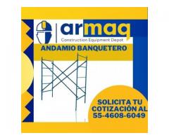 ANDAMIO TUBULAR BANQUETERO VENTA O RENTA