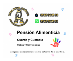 PENSIÓN ALIMENTICIA ABOGADOS 55 87 64 61 39