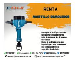 Renta de Martillo Demoledor.