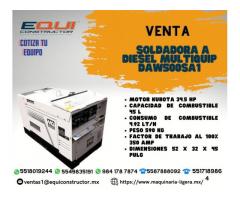 Venta de Soldadora a Diesel Multiquip DAW500SA1.