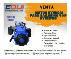 Venta de Motor Hyundai para Bailarina 4 HP HYGEB400.