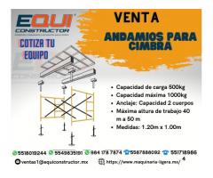 Venta de Andamios para Cimbra.