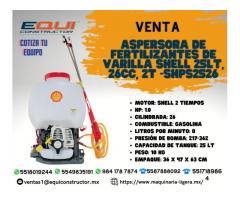 Venta de Aspersora de Fertilizantes de Varilla Shell 25LT, 26CC, 2T -SHPS2526.