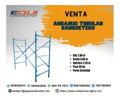 Venta de Andamio Tubular Banquetero.