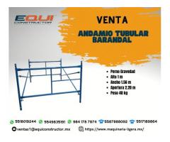 Venta de Andamio Tubular Barandal.