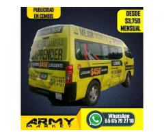 COMBIS CON PUBLICIDAD