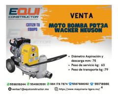 Venta de Motobomba PDT3A Wacker Neuson.