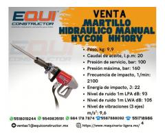 Venta de Martillo Hidráulico Manual HYCON HH10RV.