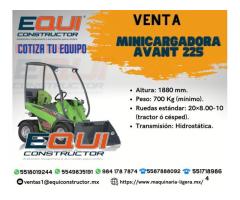 Venta de Minicargadora AVANT 225.