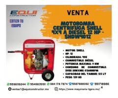 Venta de Motobomba Centrífuga Shell 4x4 a Diésel 12 HP-SHDW4012.