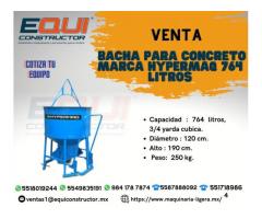 BACHA PARA CONCRETO MARCA HYPERMAQ 764 LITROS