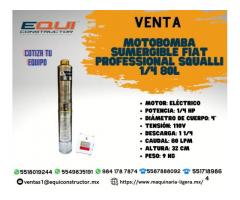 Venta de Motobomba Sumergible Fiat Professional Squalli 1/4 80L.