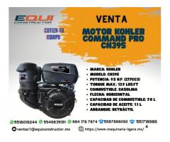 Venta de Motor KOHLER COMMAND PRO CH395.