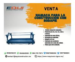 Venta de Hamaca para la Construcción con Rodapié.