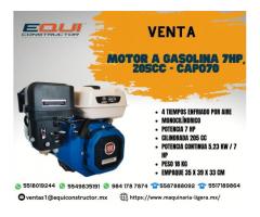 Venta de Motor a Gasolina 7HP, 205CC - CAPO70.