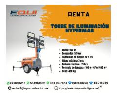 Renta-"Torre de Iluminación Hypermaq".