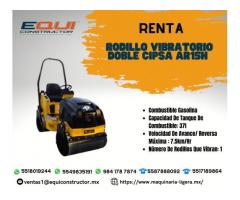 Renta de Rodillo Vibratorio Doble CIPSA AR15H.