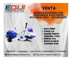 Venta de Desmalezadora con Arranque Eléctrico Hyundai 43CC-SPARK43XT.