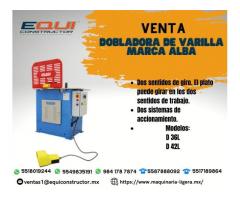 Venta de Dobladora de Varilla Marca Alba.