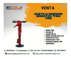 Venta de Martillo Rompedor Neumático TPB60 TOKU.