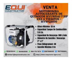 Venta motobomba autocebante de químicos hywq2070