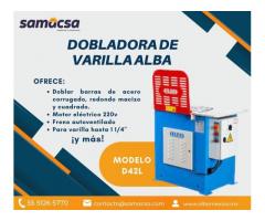 Samacsa Dobladora de Varilla varias capacidades Alba