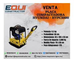 PLACA COMPACTADORA HYUNDAI - HYPC 3000