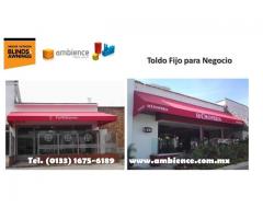 Toldos para Restaurnates Cafeterias Guadalajara
