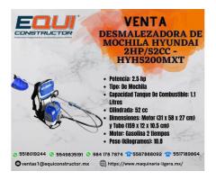 Desmalezadora De Mochila Hyundai 2t 2 Hp/52 Cc - Hyh5200mxt