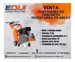 Venta de Cortadora de Concreto Husqvarna FS 400 LV.