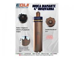 BROCA DIAMANTE 4¨ HUSQVARNA