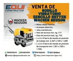 Venta de Rodillo Vibratorio Sencillo RD7YEH Wacker Neuson.