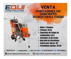 Venta cortadora de concreto FS520 en Puebla